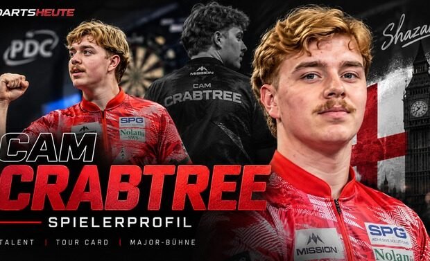 Cam Crabtree beim Darts – Spielerprofil des englischen PDC-Profis