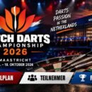 Dutch Darts Championship 2026 in Maastricht mit Spielplan, Teilnehmern und Favoriten der PDC European Tour.