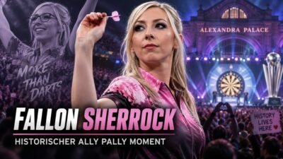 Fallon Sherrock und ihr historischer Ally Pally Moment bei der Darts WM