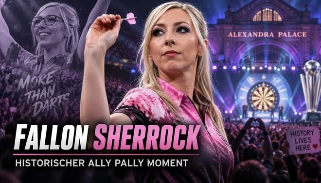 Fallon Sherrock und ihr historischer Ally Pally Moment bei der Darts WM
