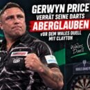 Gerwyn Price vor dem World Grand Prix Viertelfinale gegen Jonny Clayton