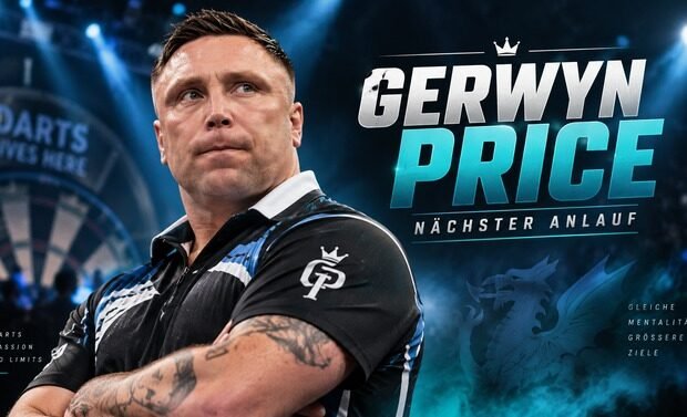 Gerwyn Price vor dem nächsten großen Anlauf auf einen PDC Major Titel