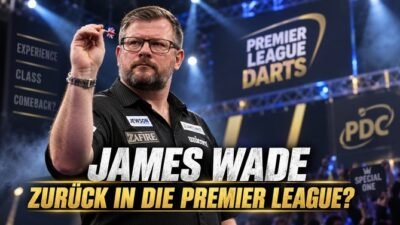 James Wade vor einer möglichen Rückkehr in die Premier League Darts 2027