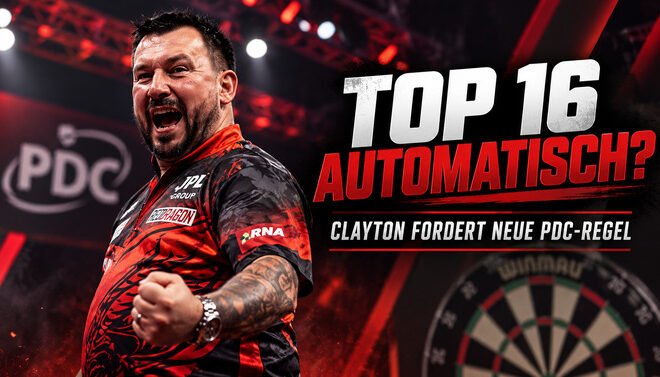 Jonny Clayton fordert eine neue PDC-Regel, damit sich die Top 16 der Weltrangliste automatisch für alle Major-Turniere qualifizieren.