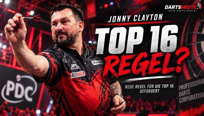 Jonny Clayton fordert eine neue PDC-Regel mit automatischen Startplätzen für die Top 16 der Darts-Weltrangliste bei Major-Turnieren.