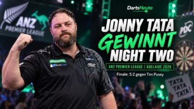 Jonny Tata gewinnt Night Two der ANZ Premier League 2026 in Adelaide
