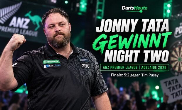 Jonny Tata gewinnt Night Two der ANZ Premier League 2026 in Adelaide