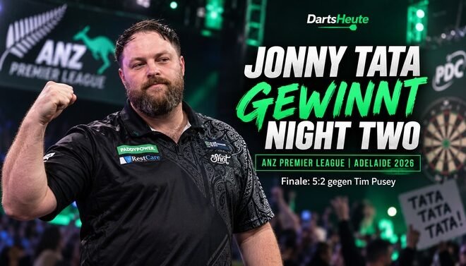 Jonny Tata gewinnt Night Two der ANZ Premier League 2026 in Adelaide