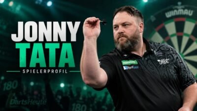 Jonny Tata beim Darts – Spielerprofil des neuseeländischen Dartspielers