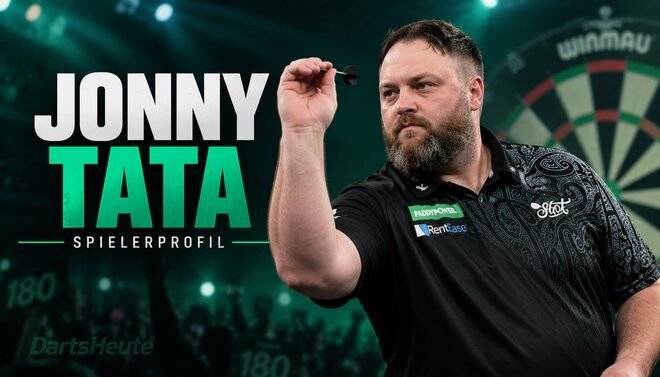 Jonny Tata beim Darts – Spielerprofil des neuseeländischen Dartspielers
