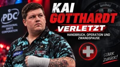 Kai Gotthardt nach Handbruch und Operation mit Zwangspause