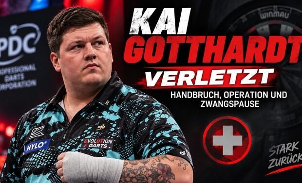Kai Gotthardt nach Handbruch und Operation mit Zwangspause
