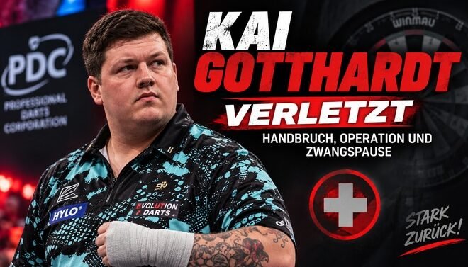 Kai Gotthardt nach Handbruch und Operation mit Zwangspause