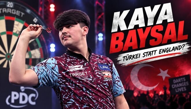 Kaya Baysal wechselt zur Türkei und nimmt die Qualifikation für die Darts-WM ins Visier