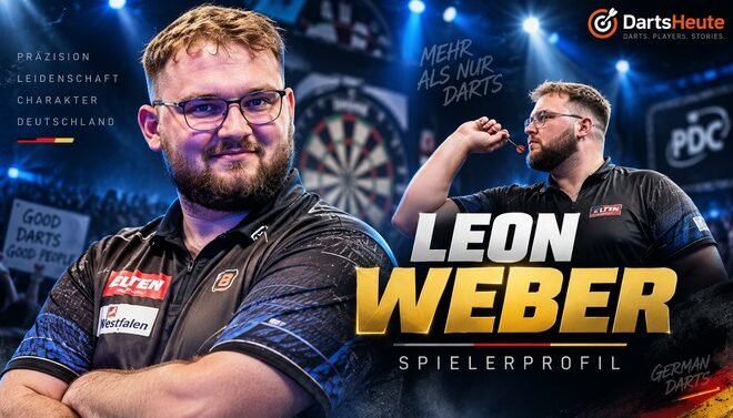 Leon Weber beim Darts – Spielerprofil des deutschen PDC-Profis