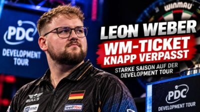 Leon Weber verpasst das direkte WM-Ticket über die Development Tour 2026 nur knapp