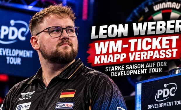 Leon Weber verpasst das direkte WM-Ticket über die Development Tour 2026 nur knapp