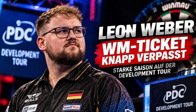 Leon Weber verpasst das direkte WM-Ticket über die Development Tour 2026 nur knapp