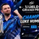 Luke Humphries gewinnt den World Grand Prix 2026 in Leicester