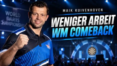 Maik Kuivenhoven reduziert seine Arbeitszeit und feiert sein Comeback bei der PDC Darts WM 2027.