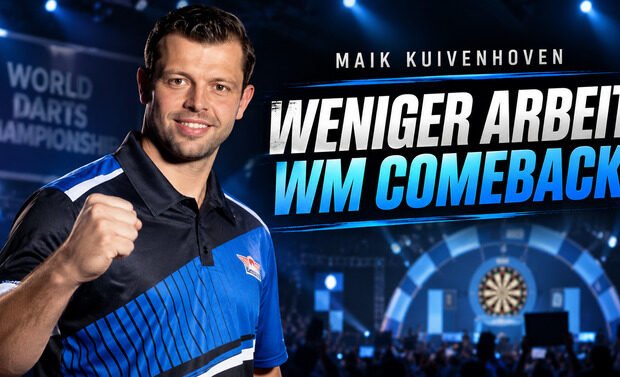 Maik Kuivenhoven reduziert seine Arbeitszeit und feiert sein Comeback bei der PDC Darts WM 2027.