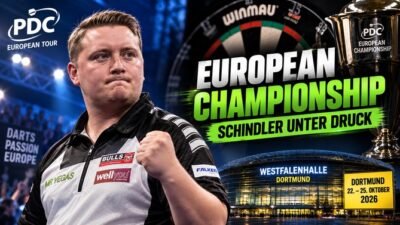 Martin Schindler kämpft um die Qualifikation für die European Championship 2026