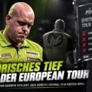 Michael van Gerwen erlebt 2026 ein historisches Tief auf der PDC European Tour