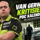 Michael van Gerwen kritisiert den vollen PDC Kalender mit bis zu 280 Reisetagen