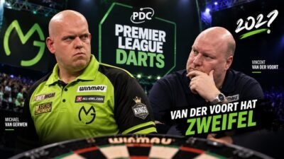Michael van Gerwen und Vincent van der Voort zur Premier League Darts 2027