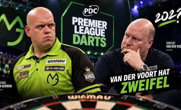 Michael van Gerwen und Vincent van der Voort zur Premier League Darts 2027