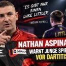 Nathan Aspinall warnt junge Spieler vor Dartitis und zu viel Druck durch Vergleiche mit Luke Littler