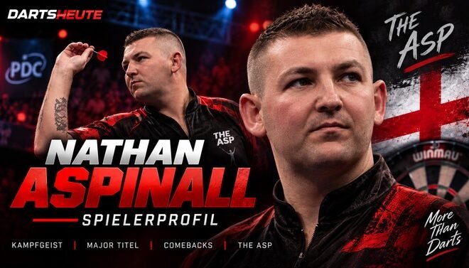 Nathan Aspinall beim Darts – Spielerprofil von „The Asp“