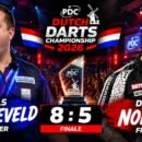 Niels Zonneveld gewinnt die Dutch Darts Championship 2026 mit 8:5 gegen Danny Noppert und feiert seinen ersten European Tour Titel.