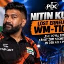 Nitin Kumar qualifiziert sich erneut für die PDC Darts-WM im Alexandra Palace