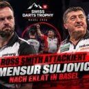 Ross Smith kritisiert Mensur Suljovic nach dem Eklat bei der Swiss Darts Trophy in Basel