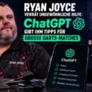 Ryan Joyce mit ChatGPT Tipps für die mentale Vorbereitung auf große Darts Matches