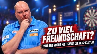 Vincent van der Voort kritisiert die Hug-Kultur im modernen Darts