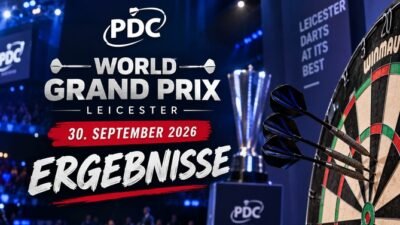 World Grand Prix 2026 in Leicester mit den Ergebnissen vom 30. September