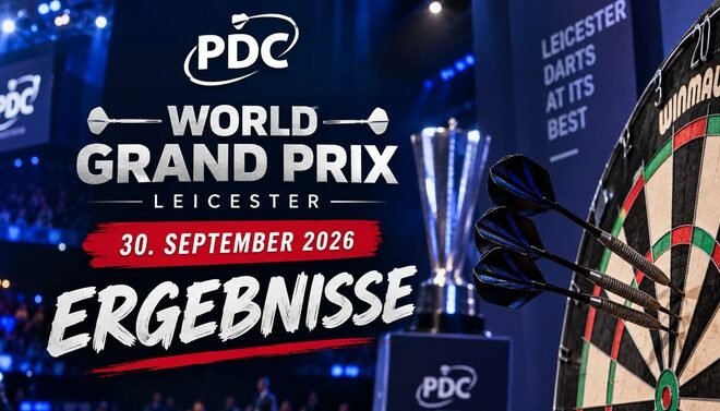 World Grand Prix 2026 in Leicester mit den Ergebnissen vom 30. September
