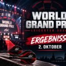 World Grand Prix Ergebnisse vom 2. Oktober 2026 in Leicester