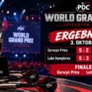 World Grand Prix Ergebnisse vom 3. Oktober 2026 mit Price und Humphries im Finale