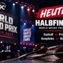 World Grand Prix Halbfinale am 3. Oktober 2026 in Leicester