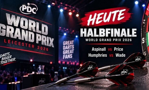 World Grand Prix Halbfinale am 3. Oktober 2026 in Leicester